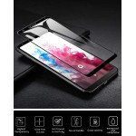 Wholesale LG Stylo 5 Full Tempered Glass Screen Protector Case Friendly (Black Edge)